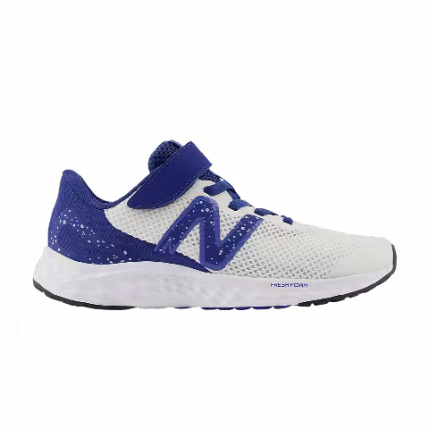 New Balance Fresh Foam Arishi v4 Bungee Lace Little Kid 'White Marine Blue'