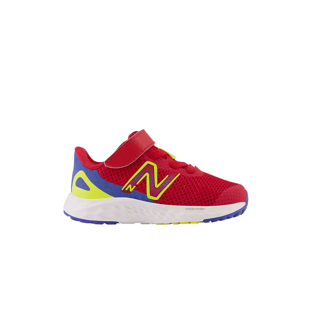 New Balance Fresh Foam Arishi v4 Bungee Lace Toddler Team Red Cosmic Pineapple