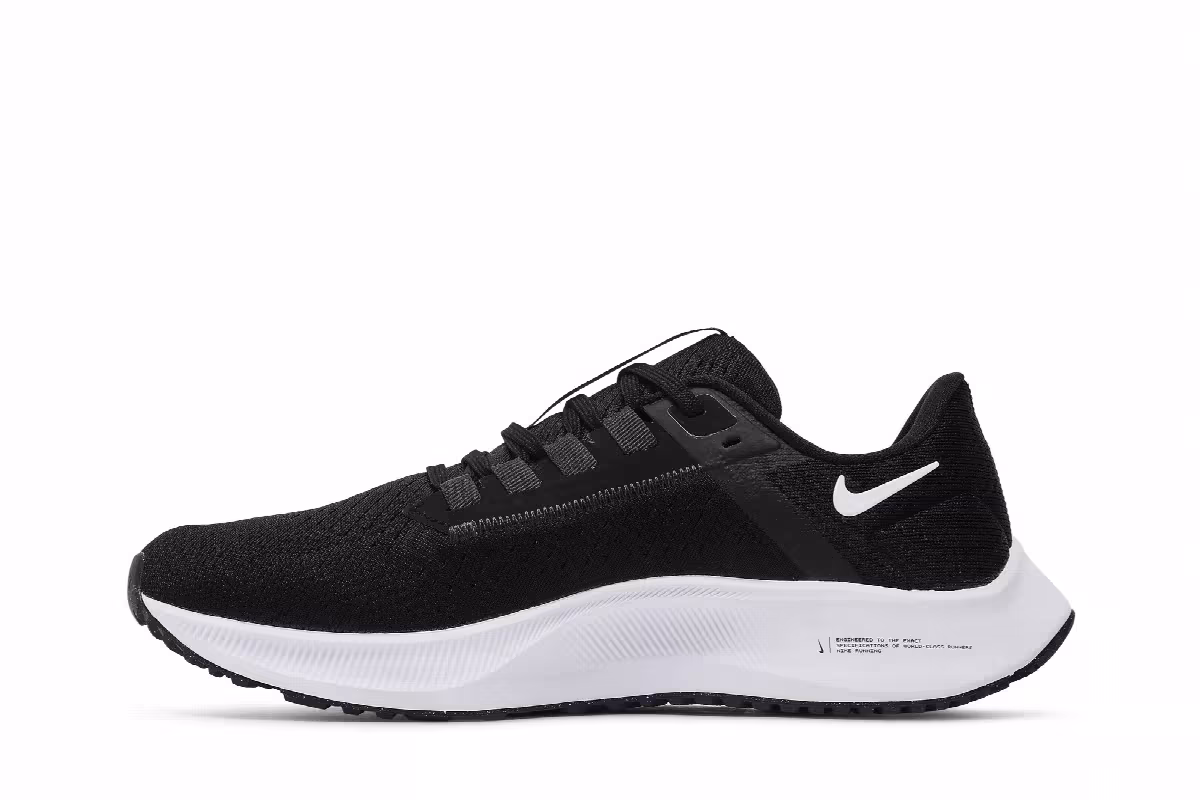 Nike Air Zoom Pegasus 38 Black White, view 4
