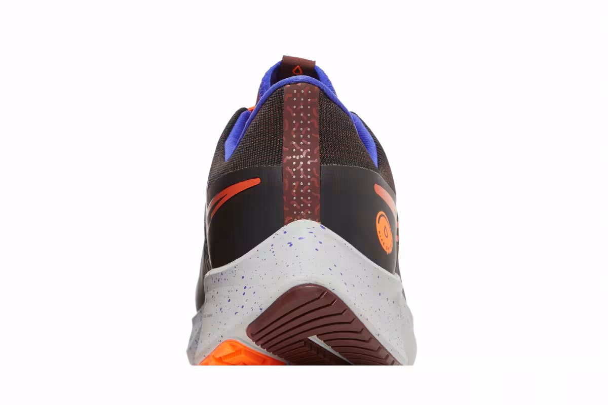 Nike Air Zoom Pegasus 38 Shield Black Total Orange, view 8