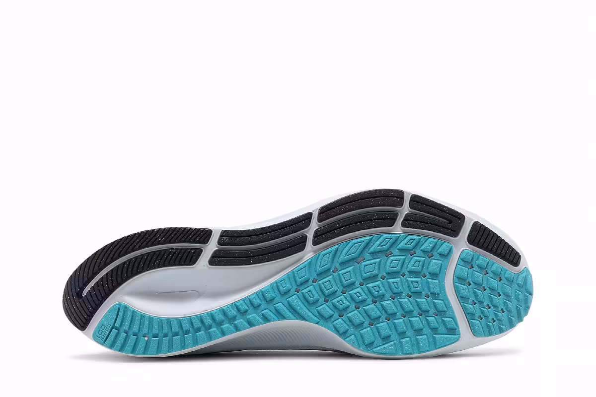 Nike Air Zoom Pegasus 38 White Midnight Navy, view 5