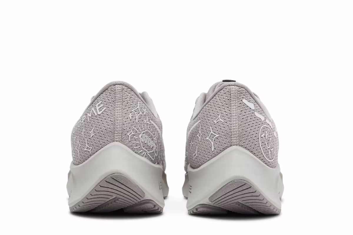 Nathan Bell x Nike Air Zoom Pegasus 38 A.I.R. Run To A Magical Place - College Grey, view 7