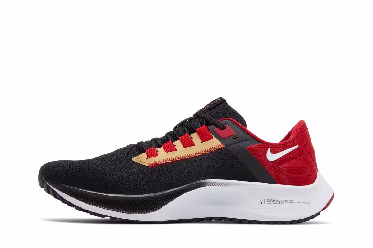 NFL x Nike Air Zoom Pegasus 38 San Francisco 49ers, view 4