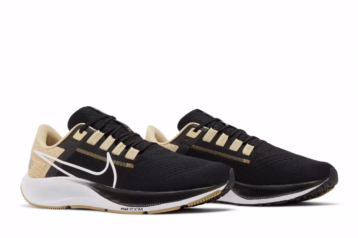 Nike NFL x Air Zoom Pegasus 38 New Orleans Saints, view 9