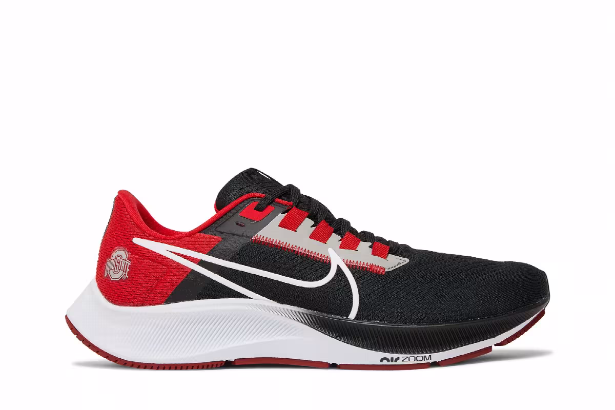Nike Air Zoom Pegasus 38 Ohio State, view 2