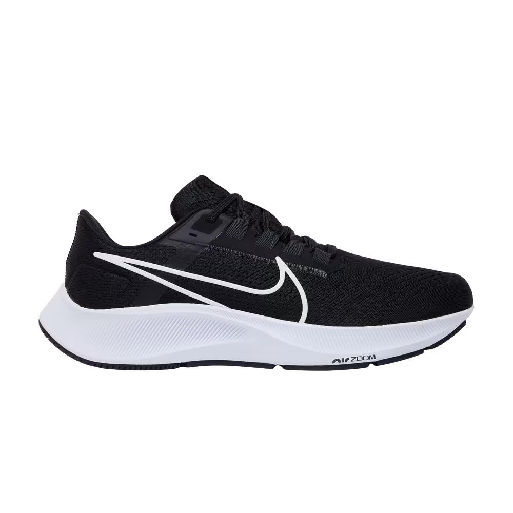 Nike Air Zoom Pegasus 38 Extra Wide Black White