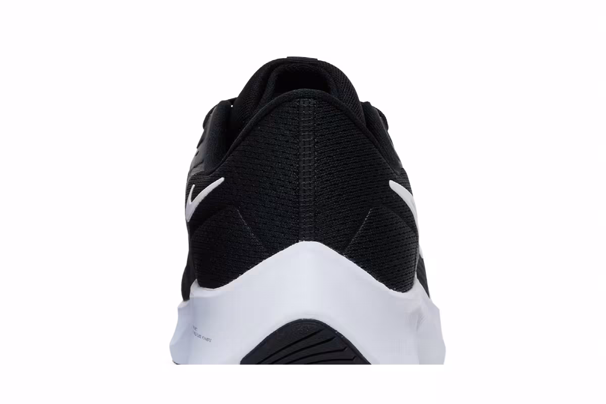 Nike Air Zoom Pegasus 38 Extra Wide Black White, view 8