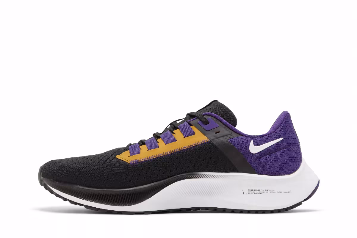 NFL x Nike Air Zoom Pegasus 38 Baltimore Ravens, view 4