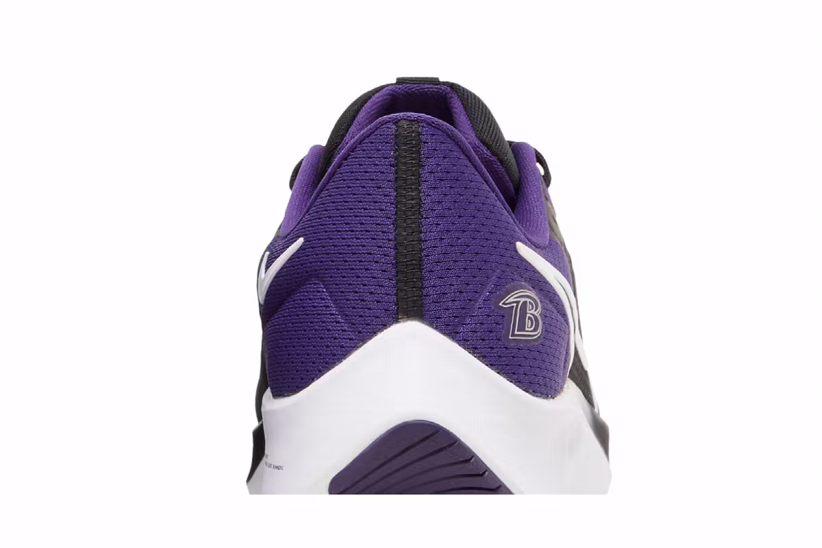 NFL x Nike Air Zoom Pegasus 38 Baltimore Ravens, view 8