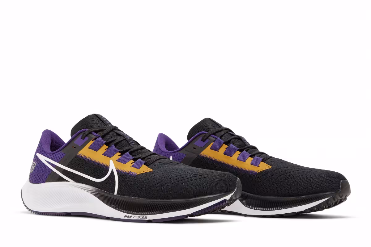 NFL x Nike Air Zoom Pegasus 38 Baltimore Ravens, view 9