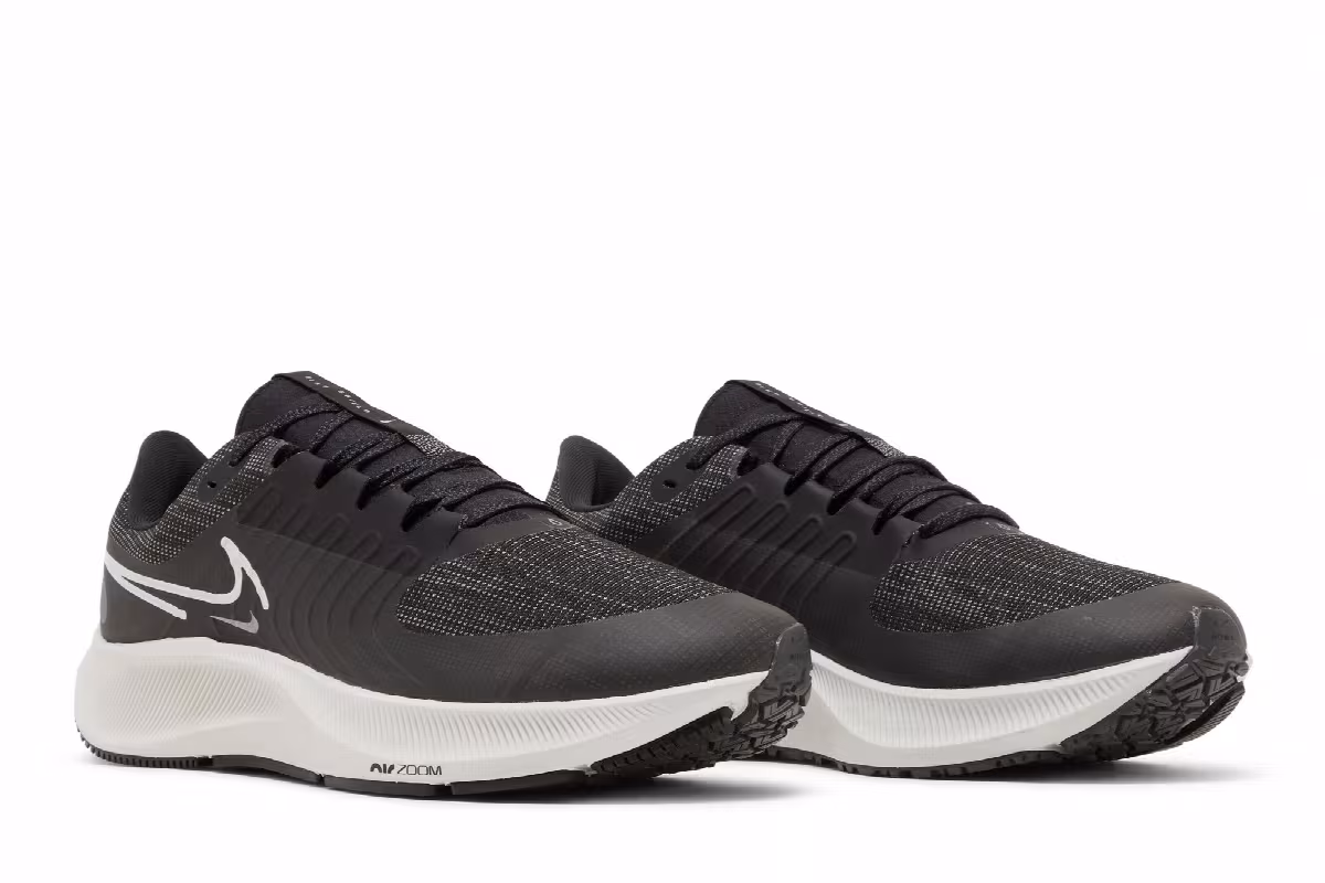 Nike Air Zoom Pegasus 38 Shield Black Dark Smoke Grey, view 9