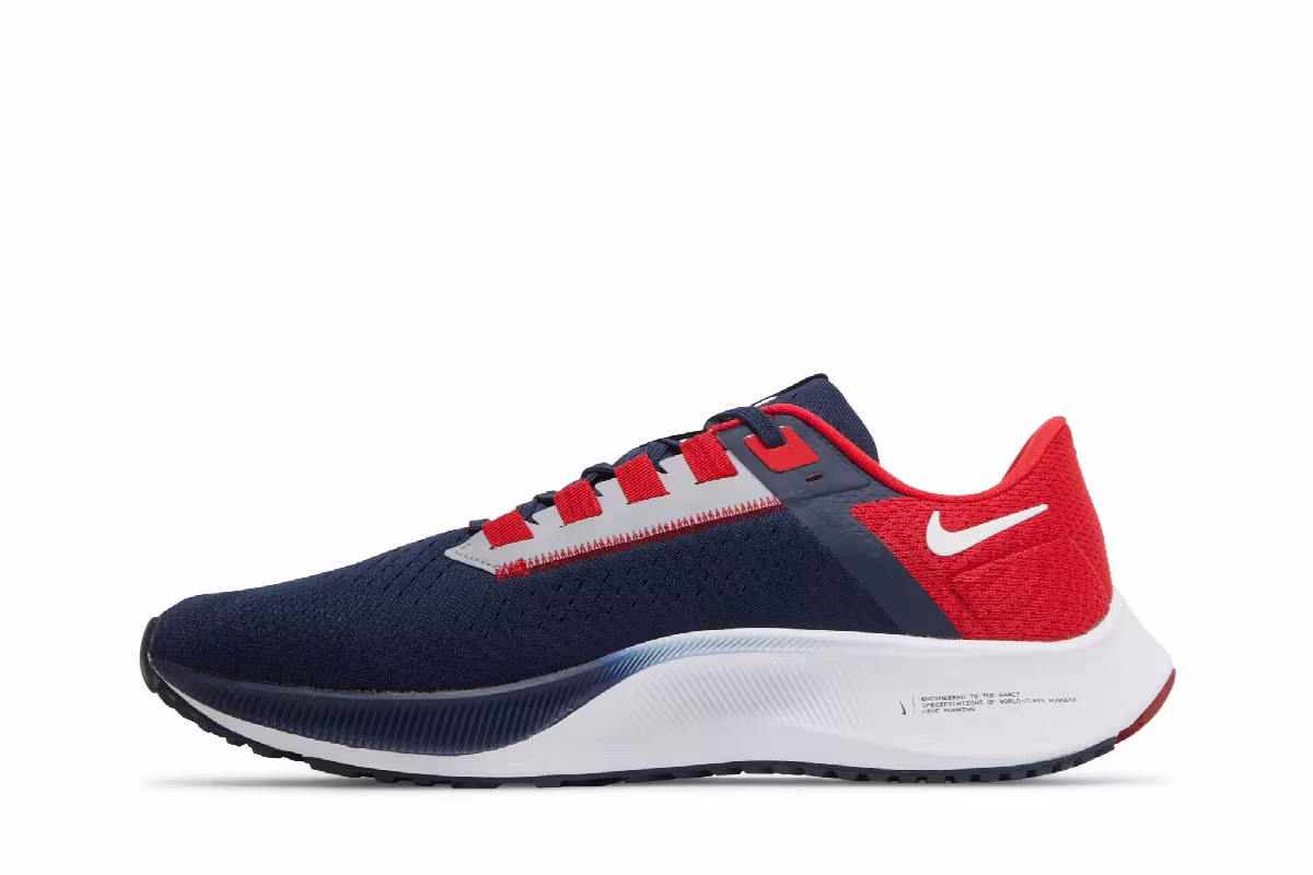 Nike NFL x Air Zoom Pegasus 38 New England Patriots, view 4