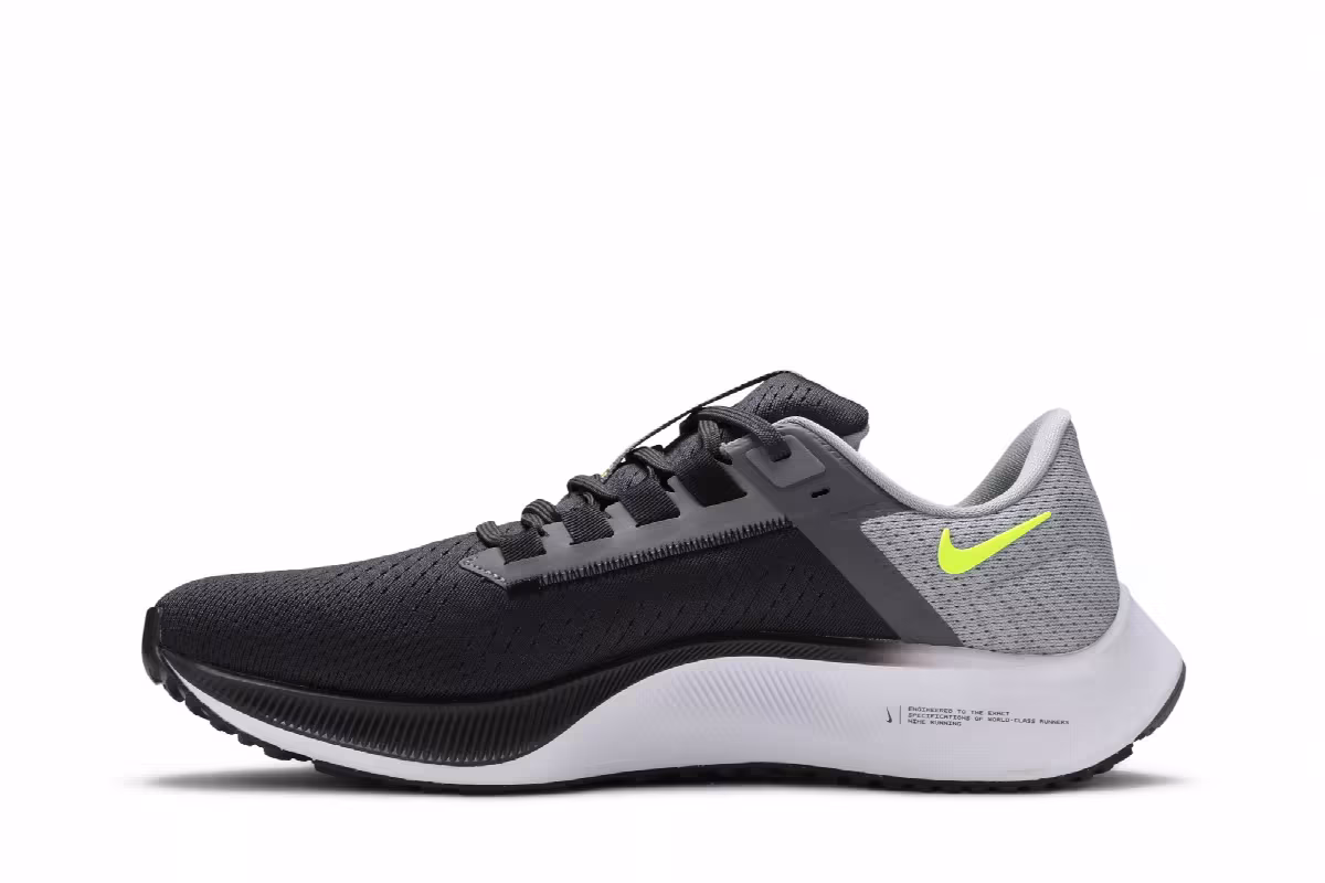 Nike Air Zoom Pegasus 38 Dark Smoke Grey Volt, view 4