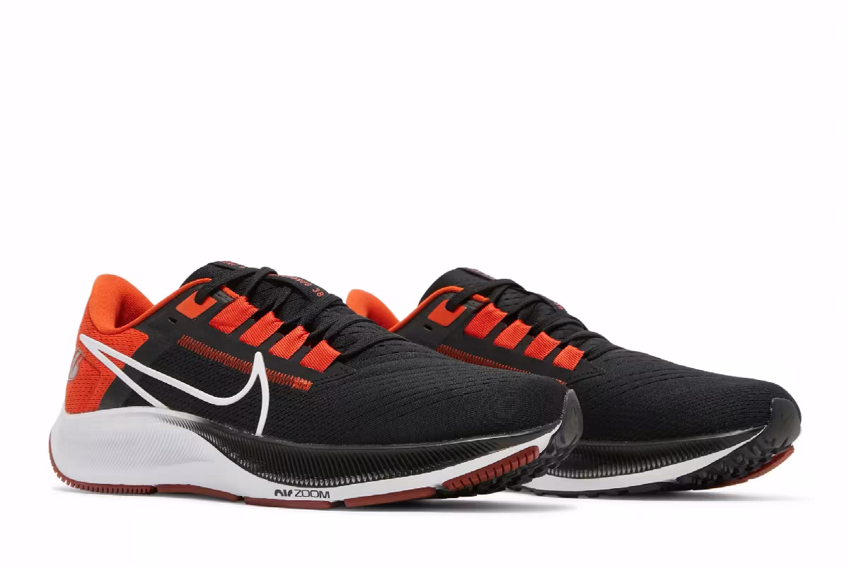 NFL x Nike Air Zoom Pegasus 38 Cincinnati Bengals, view 9