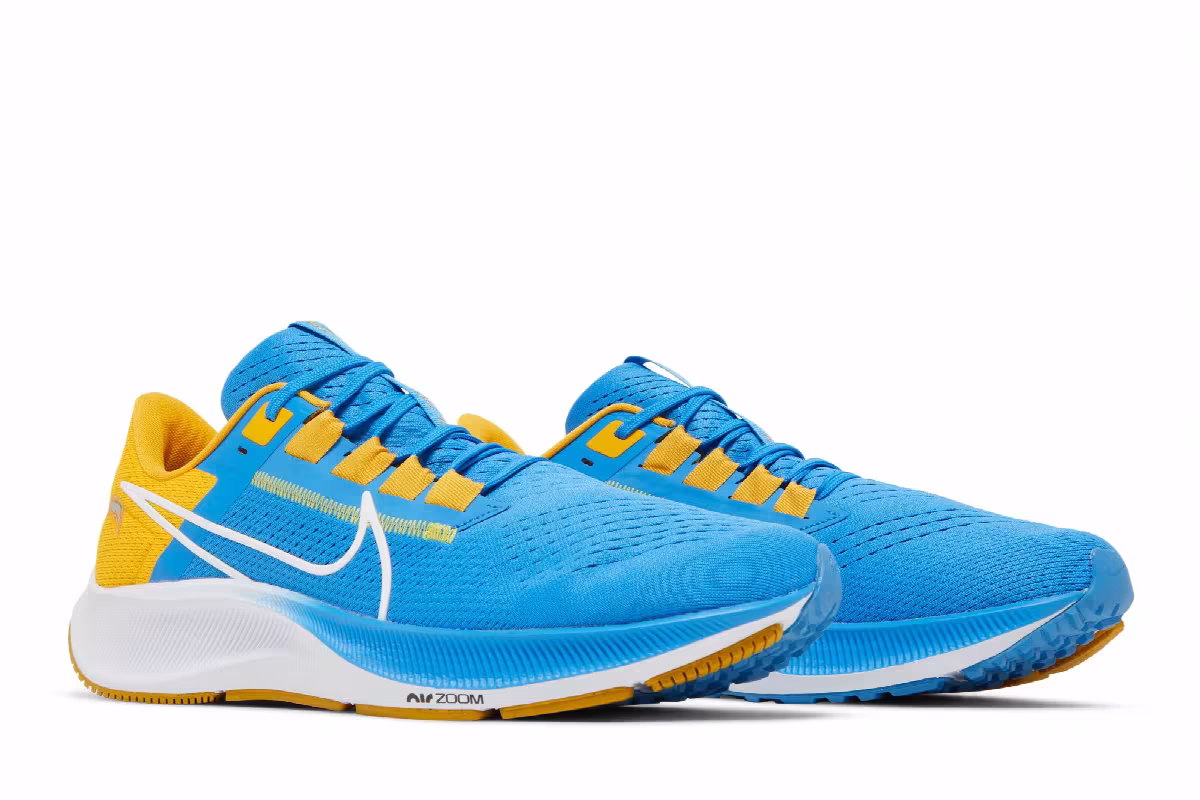 Nike NFL x Air Zoom Pegasus 38 Los Angeles Chargers, view 9