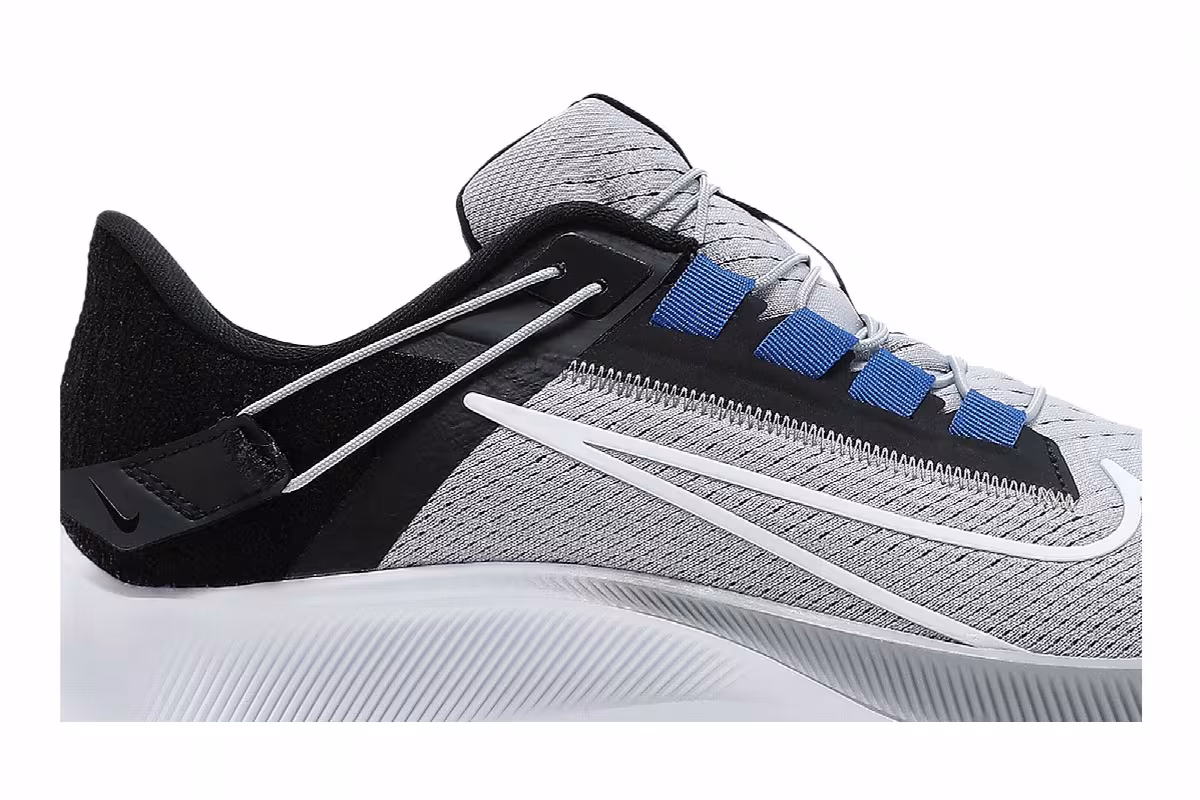 Nike Air Zoom Pegasus 38 FlyEase Wolf Grey Hyper Royal, view 3