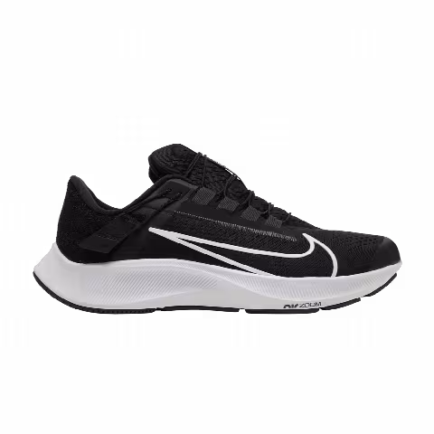Nike Air Zoom Pegasus 38 FlyEase Extra Wide 'Black White'