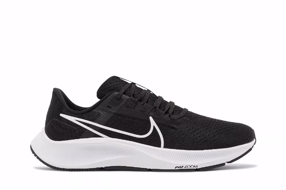 Nike Air Zoom Pegasus 38 TB Black White, view 2