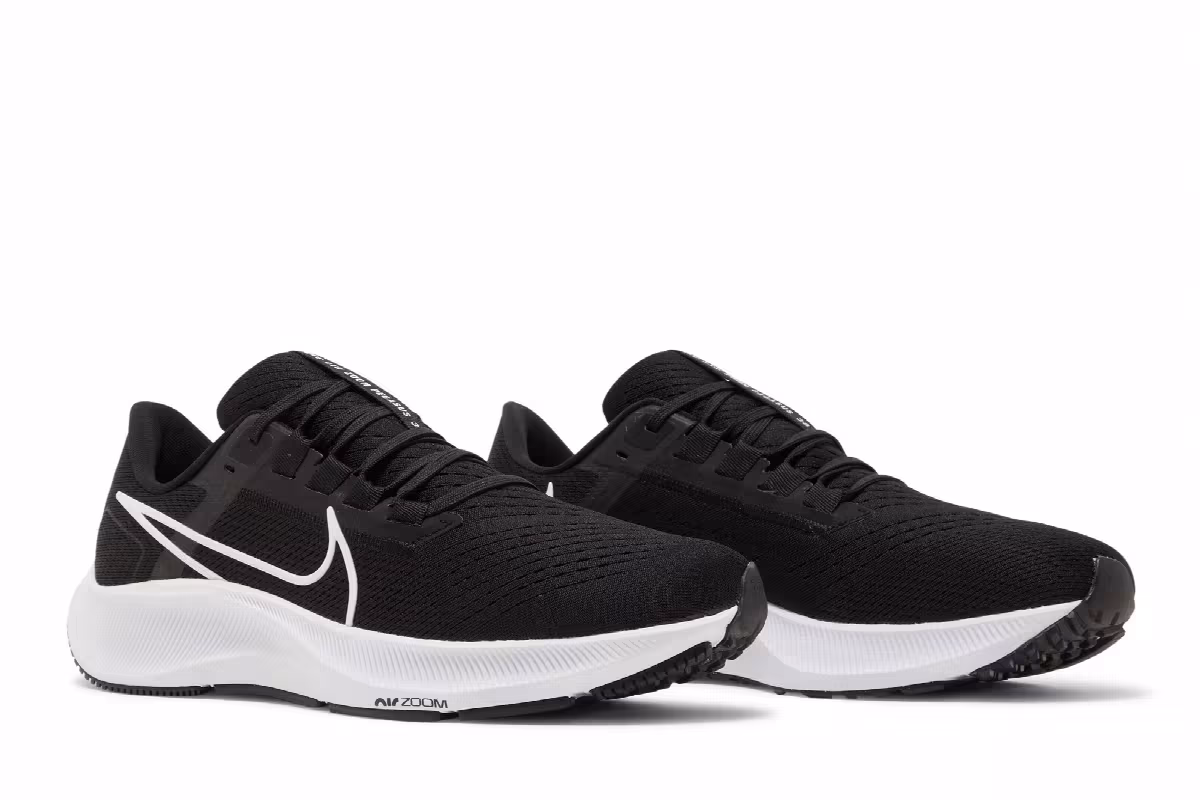 Nike Air Zoom Pegasus 38 TB Black White, view 9