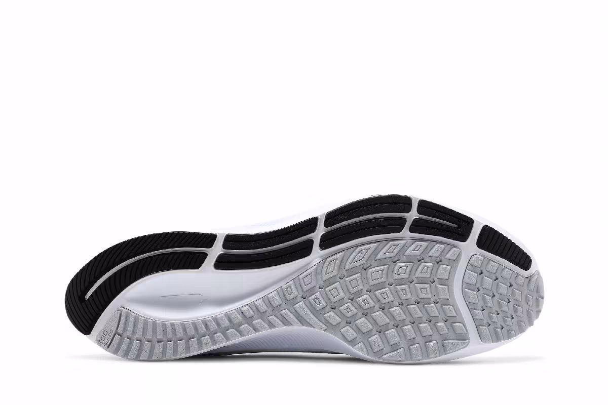 Nike Air Zoom Pegasus 38 White Black, view 5