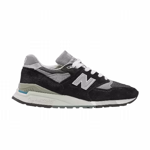 New Balance 998 Made in USA 'Black Silver'