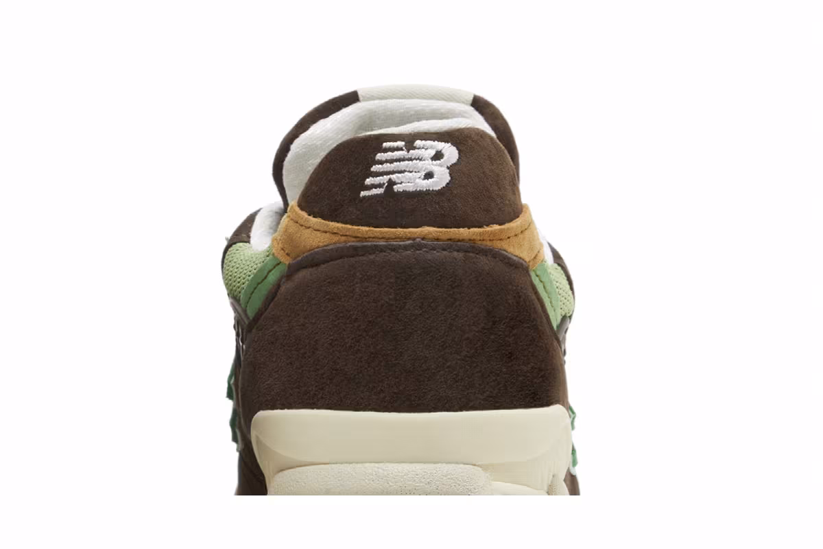 Teddy Santis x New Balance 998 Made in USA Brown Green, view 8