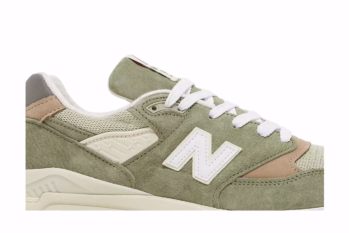 Teddy Santis x New Balance 998 Made in USA Olive Incense, view 3