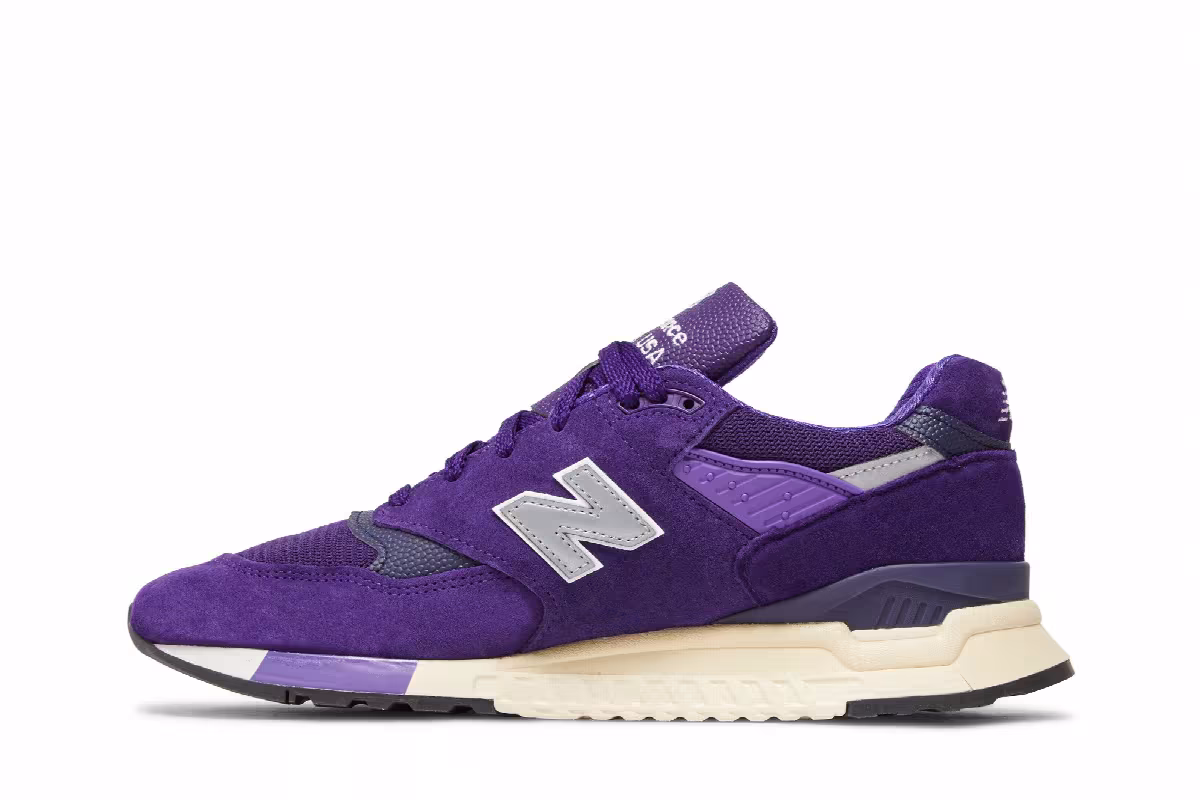 Teddy Santis x New Balance 998 Made in USA Plum Purple, view 4