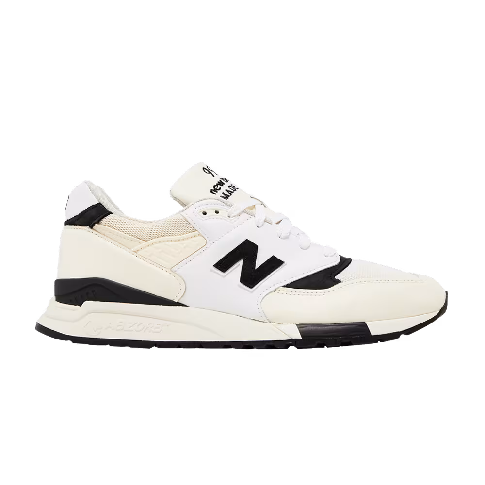 Teddy Santis x New Balance 998 Made in USA White Black
