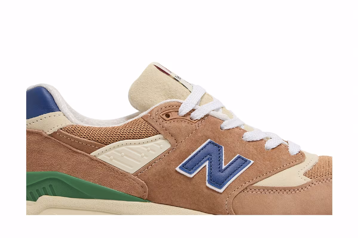 Teddy Santis x New Balance 998 Made in USA Orange Royal, view 3