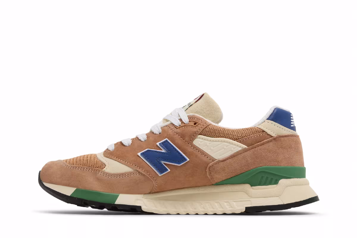 Teddy Santis x New Balance 998 Made in USA Orange Royal, view 4