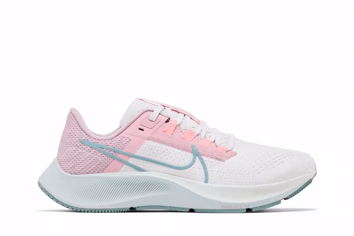 Nike Women's Air Zoom Pegasus 38 Sail Pink Glaze, view 2
