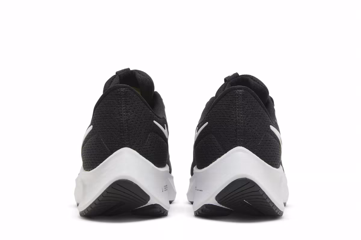 Nike Women's Air Zoom Pegasus 38 Black White, view 7