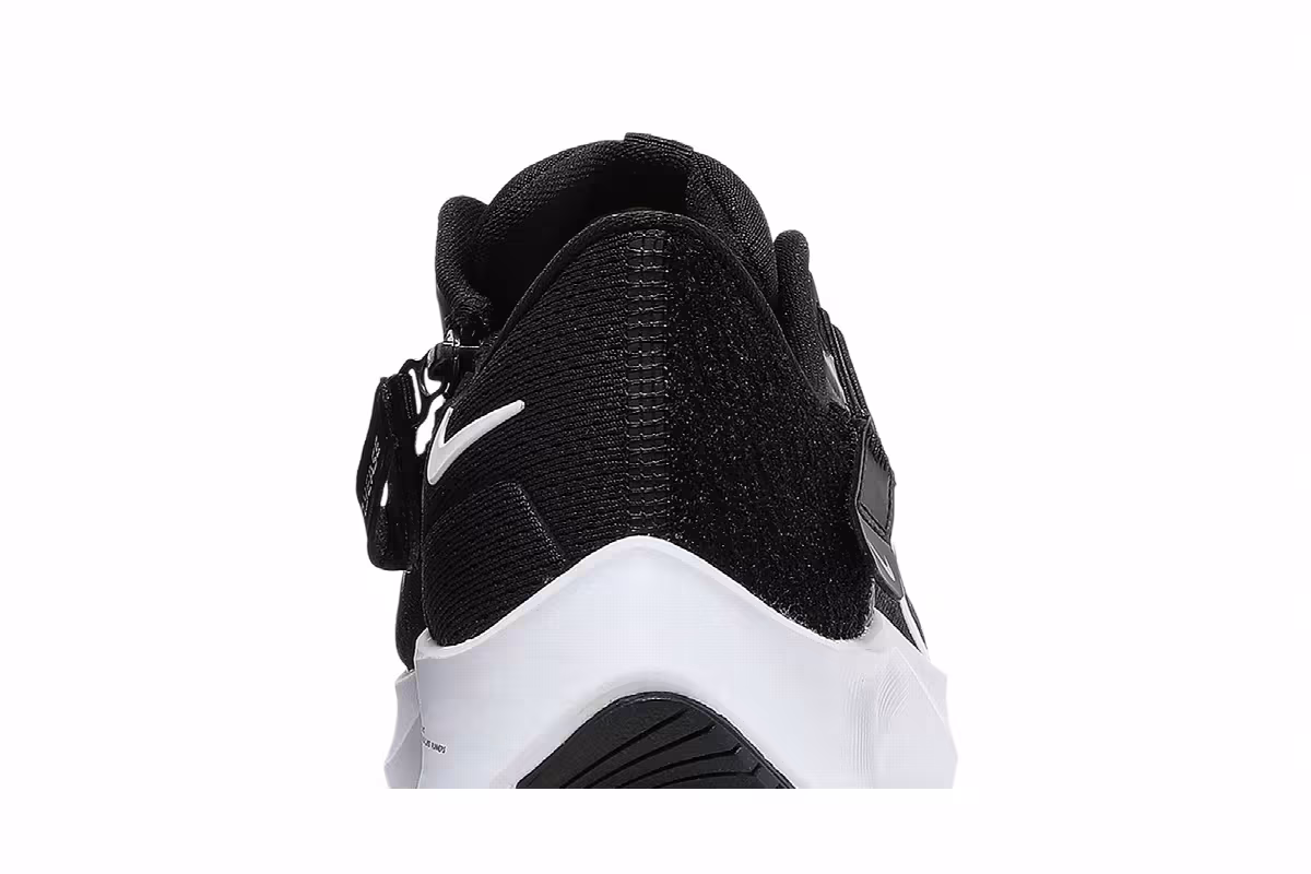 Nike Women's Air Zoom Pegasus 38 FlyEase Black White, view 8