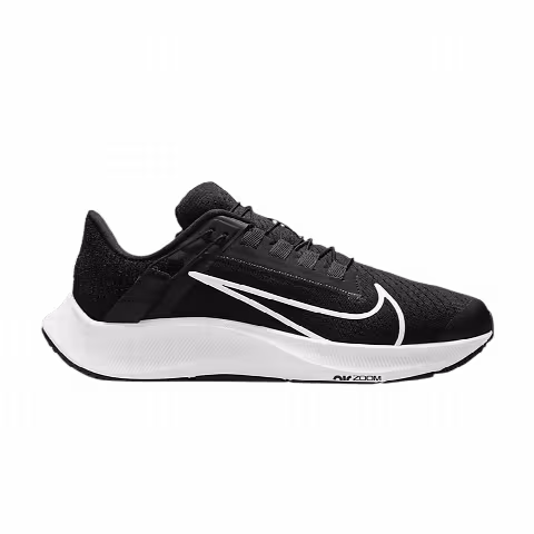 Nike Wmns Air Zoom Pegasus 38 FlyEase Wide 'Black White'