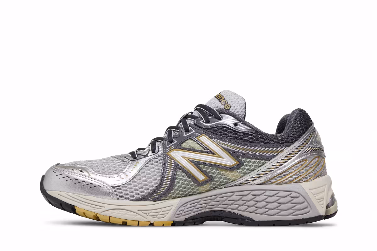New Balance 860v2 Rain Cloud Magnet, view 4