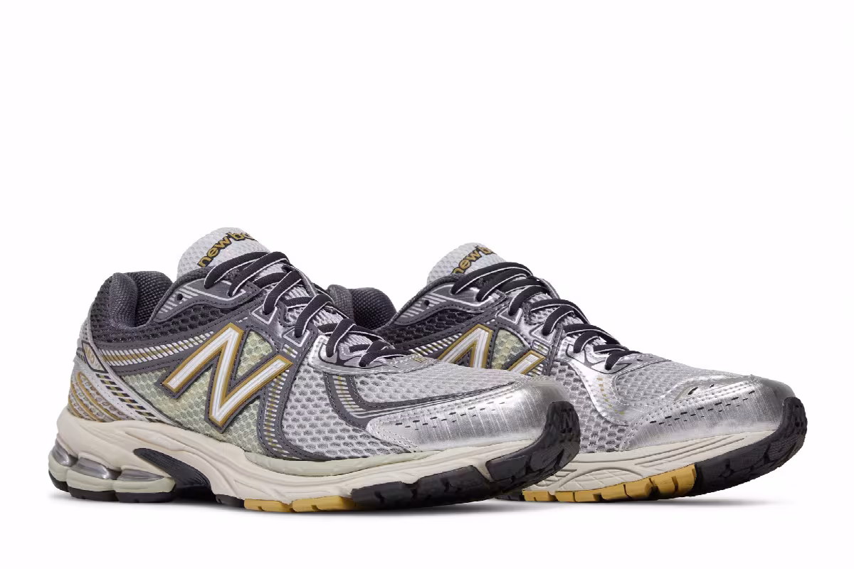 New Balance 860v2 Rain Cloud Magnet, view 9
