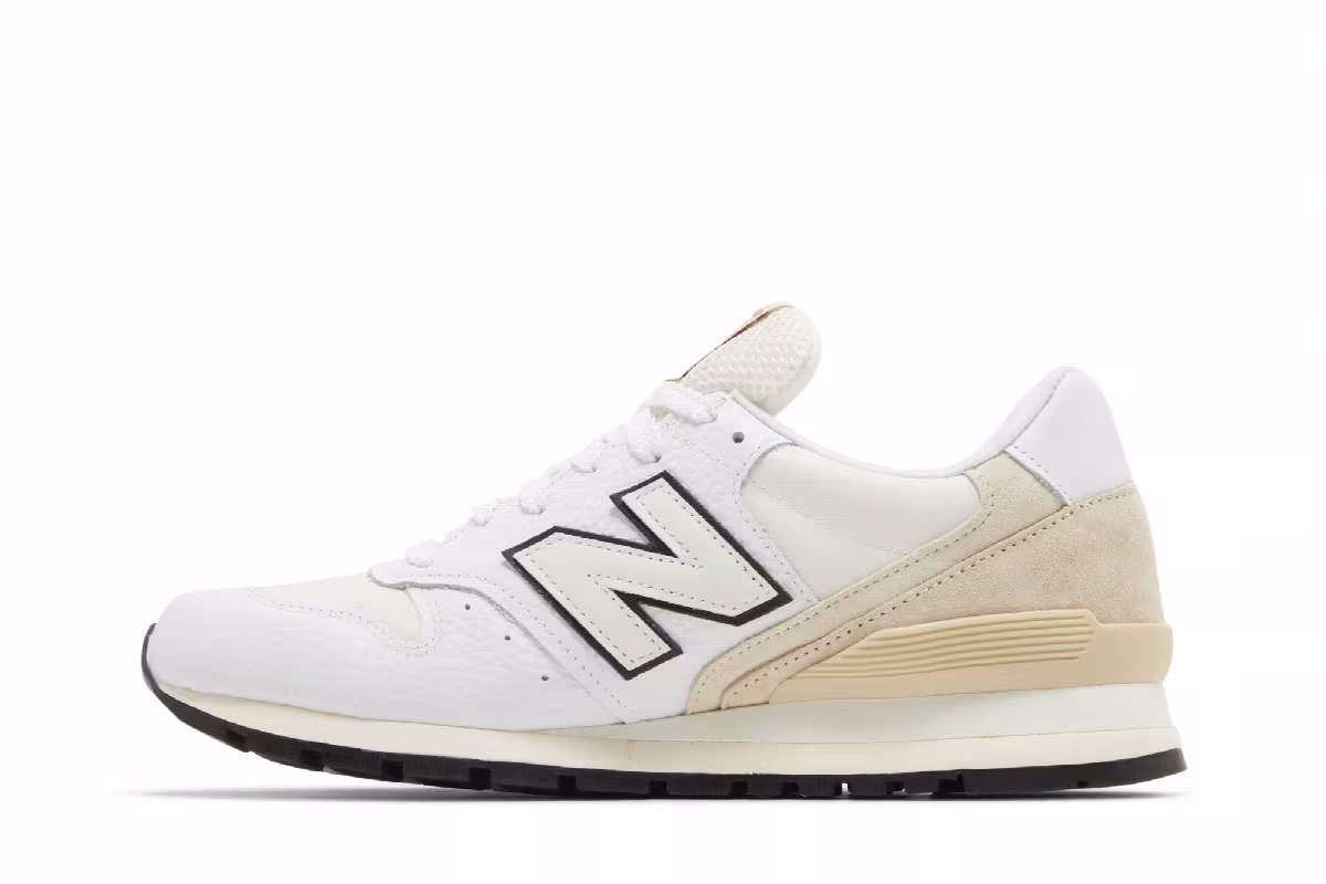 Aimé Leon Dore x New Balance 996 Made in USA White, view 4