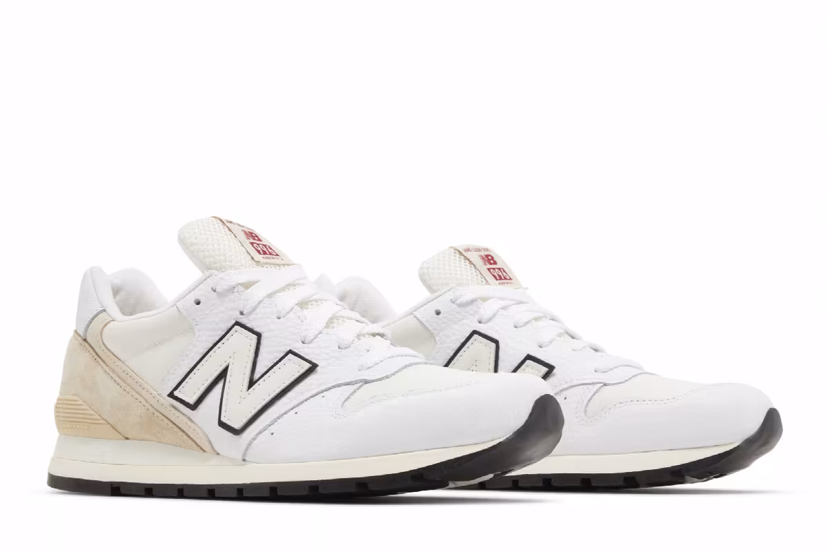 Aimé Leon Dore x New Balance 996 Made in USA White, view 9