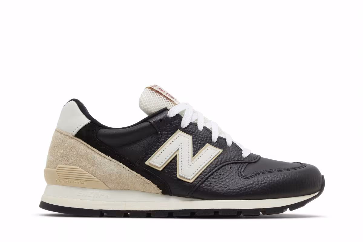 Aimé Leon Dore x New Balance 996 Made in USA Black, view 2