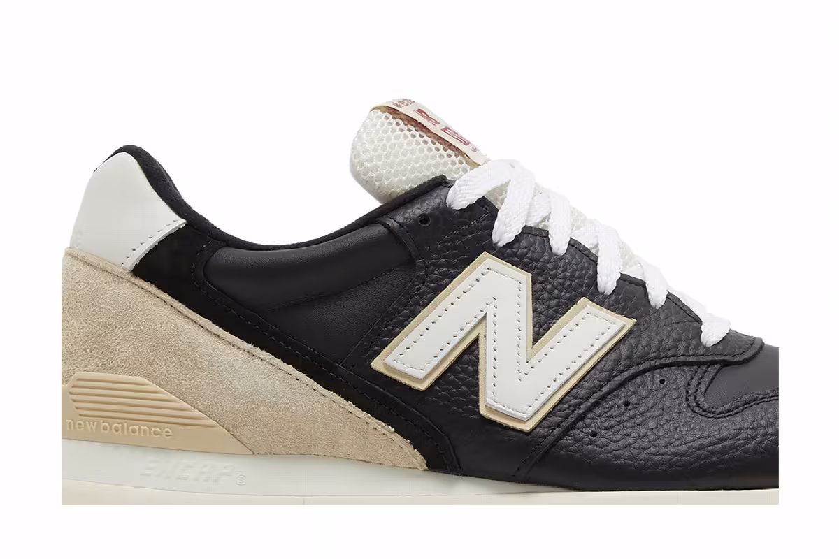 Aimé Leon Dore x New Balance 996 Made in USA Black, view 3