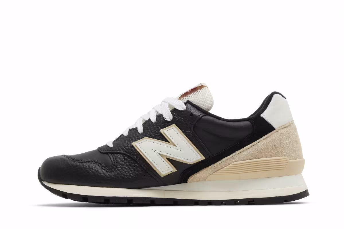 Aimé Leon Dore x New Balance 996 Made in USA Black, view 4