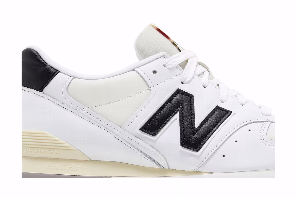 Teddy Santis x New Balance 996 Made in USA White Black, view 3