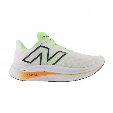 New Balance FuelCell SuperComp Trainer v2 'White Lime Hot Mango'