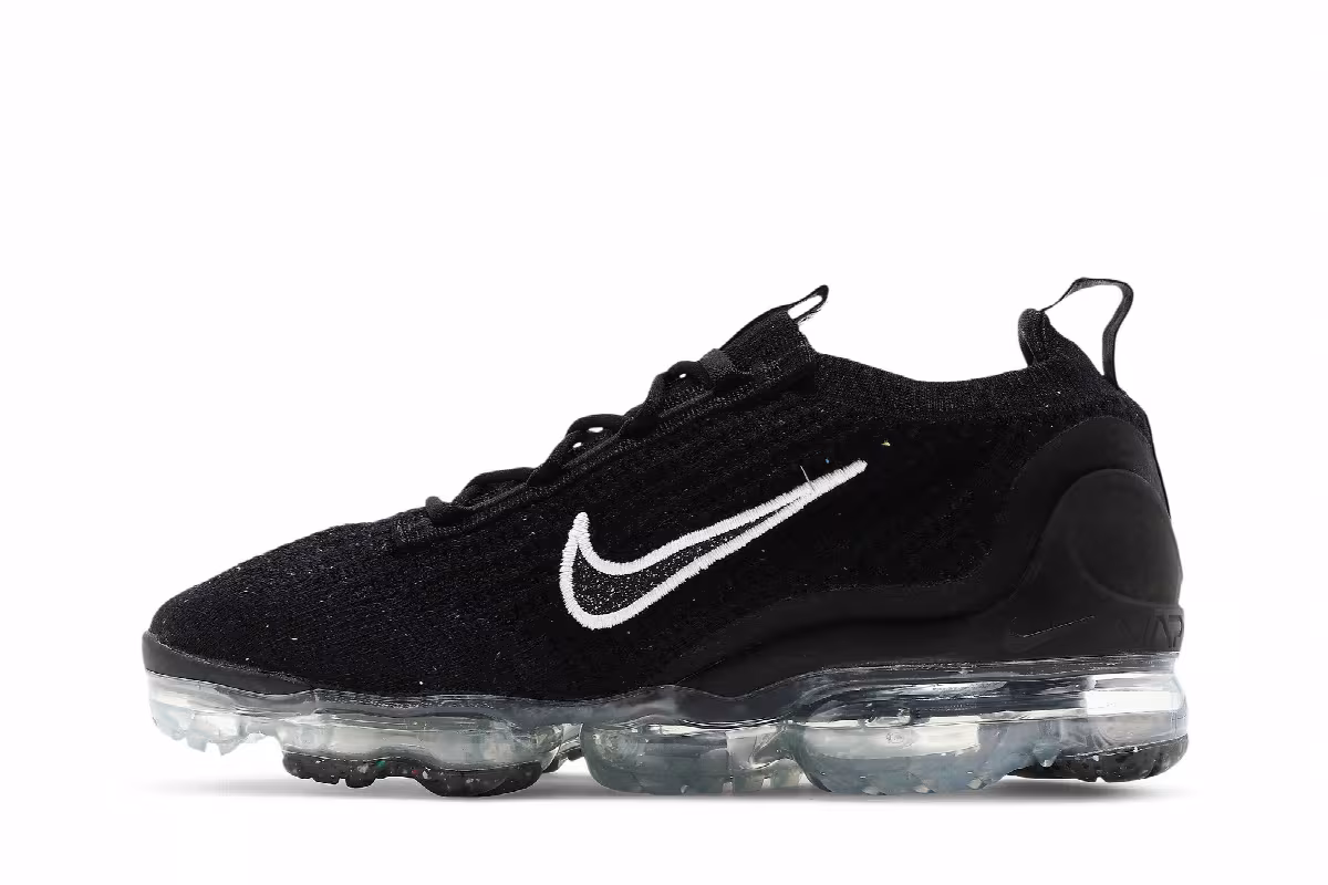 Nike Women's Air VaporMax 2021 Flyknit Black Speckled, view 4