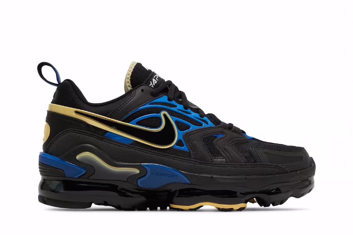 Nike Air VaporMax EVO Black Hyper Cobalt, view 2