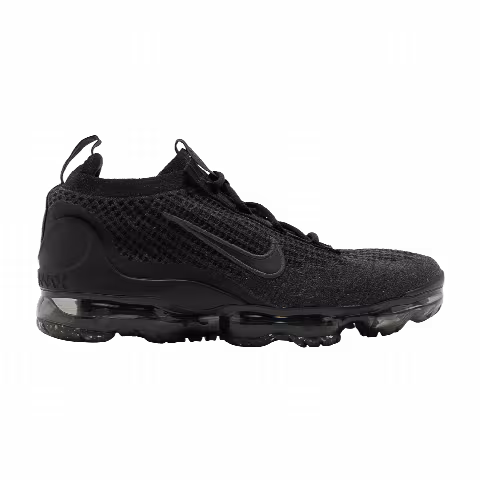 Nike Air VaporMax 2021 Flyknit GS 'Triple Black'