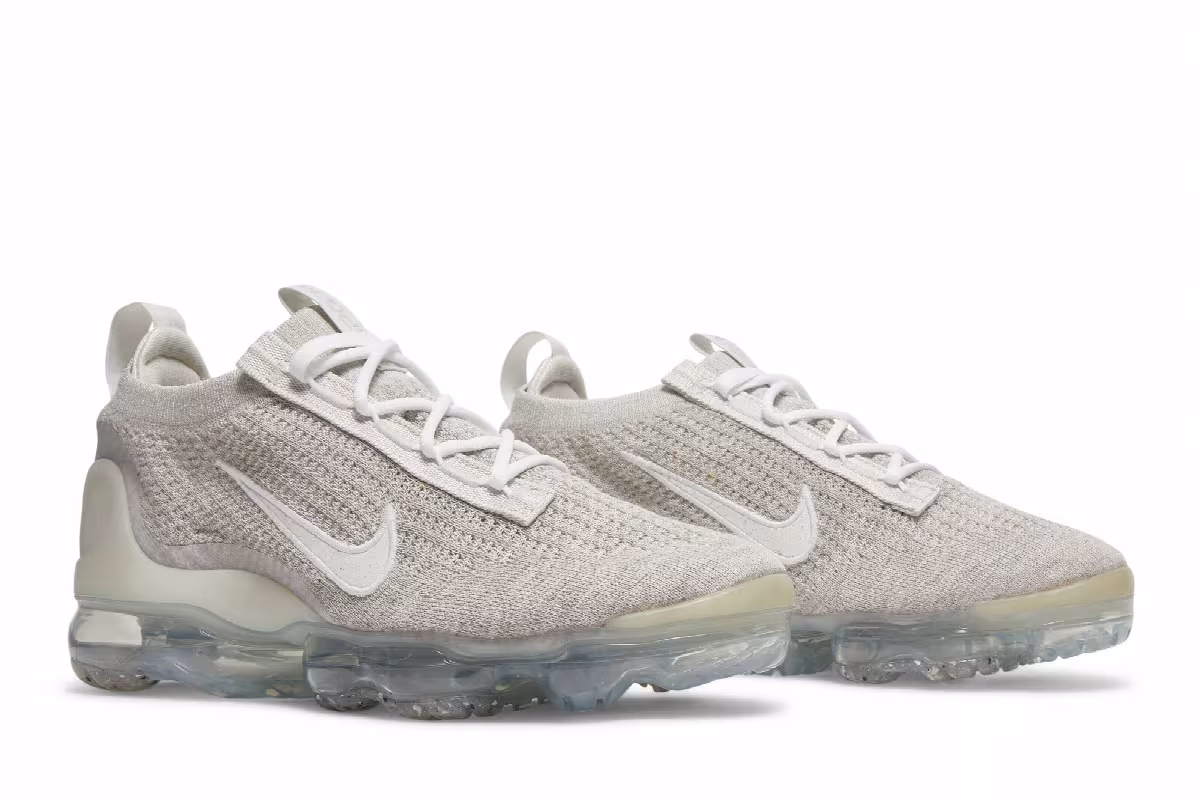 Nike Women's Air VaporMax 2021 Flyknit Oatmeal, view 9