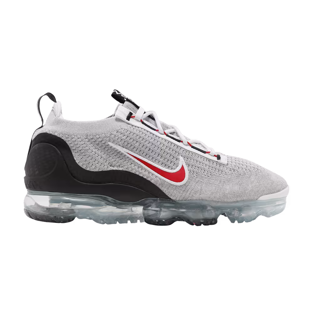 Nike Air Vapormax 2021 Flyknit Light Bone University Red