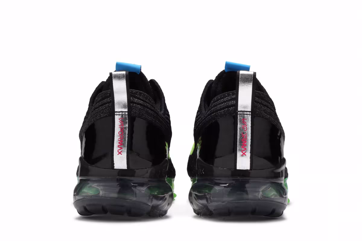 Nike Air VaporMax Flyknit 3 GS Black Ghost Green, view 7